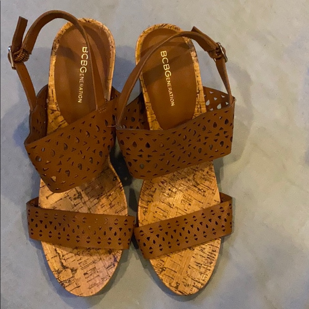 BCBG wedges/sandals